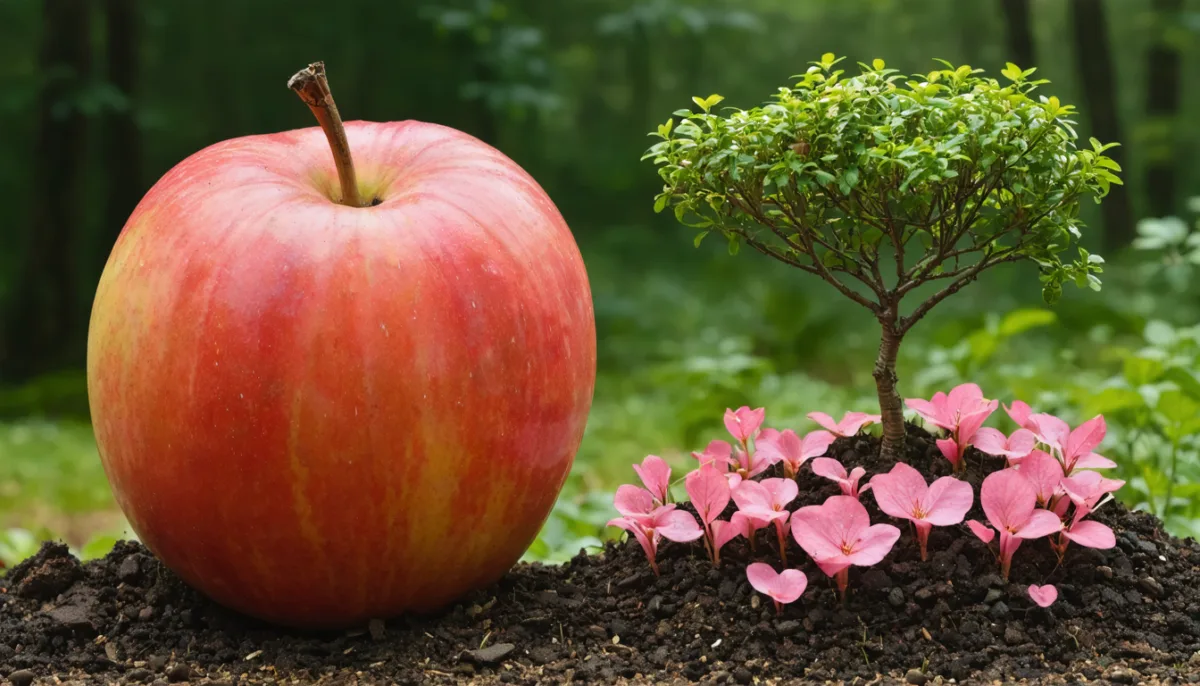 découvrez comment ce fruit festif se transforme en une mini forêt rose en un mois grâce à la conservation de ses noyaux après le repas.