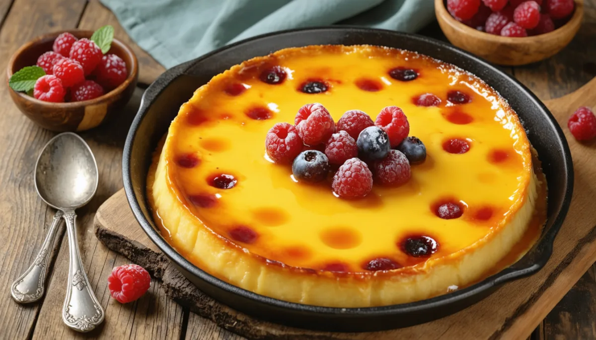 découvrez le clafouflan, un dessert irrésistible qui combine la douceur du flan et les fruits du clafoutis. simple à préparer, il ravira tous les gourmands à chaque dégustation !