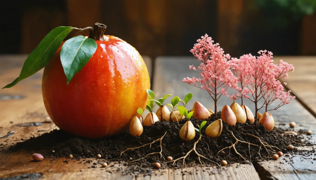 découvrez comment ce fruit festif permet de créer une mini forêt rose en un mois en utilisant ses noyaux récupérés après le repas, une astuce simple et magique pour verdir votre intérieur.
