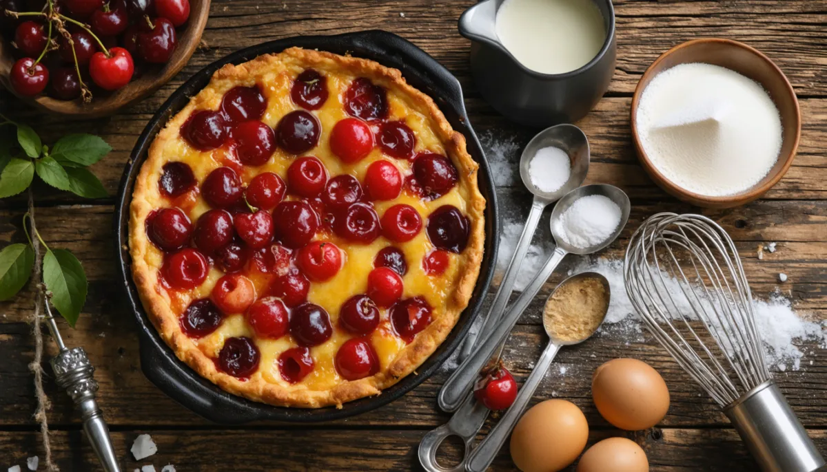 découvrez la méthode secrète des pâtissiers (1-1-1-2) pour un clafoutis parfaitement réussi et sublimé à chaque cuisson.