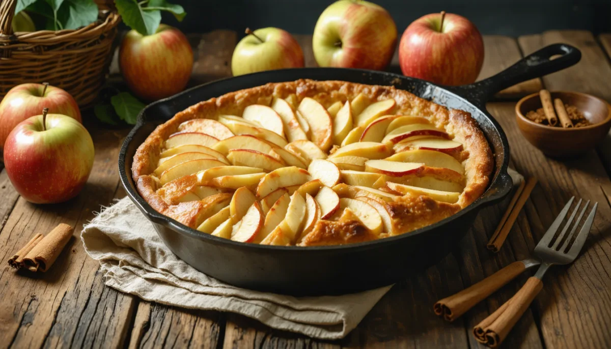 découvrez notre recette de gâteau aux pommes à la poêle, un dessert rapide et facile à préparer, parfait pour régaler toute la famille avec une saveur irrésistible.