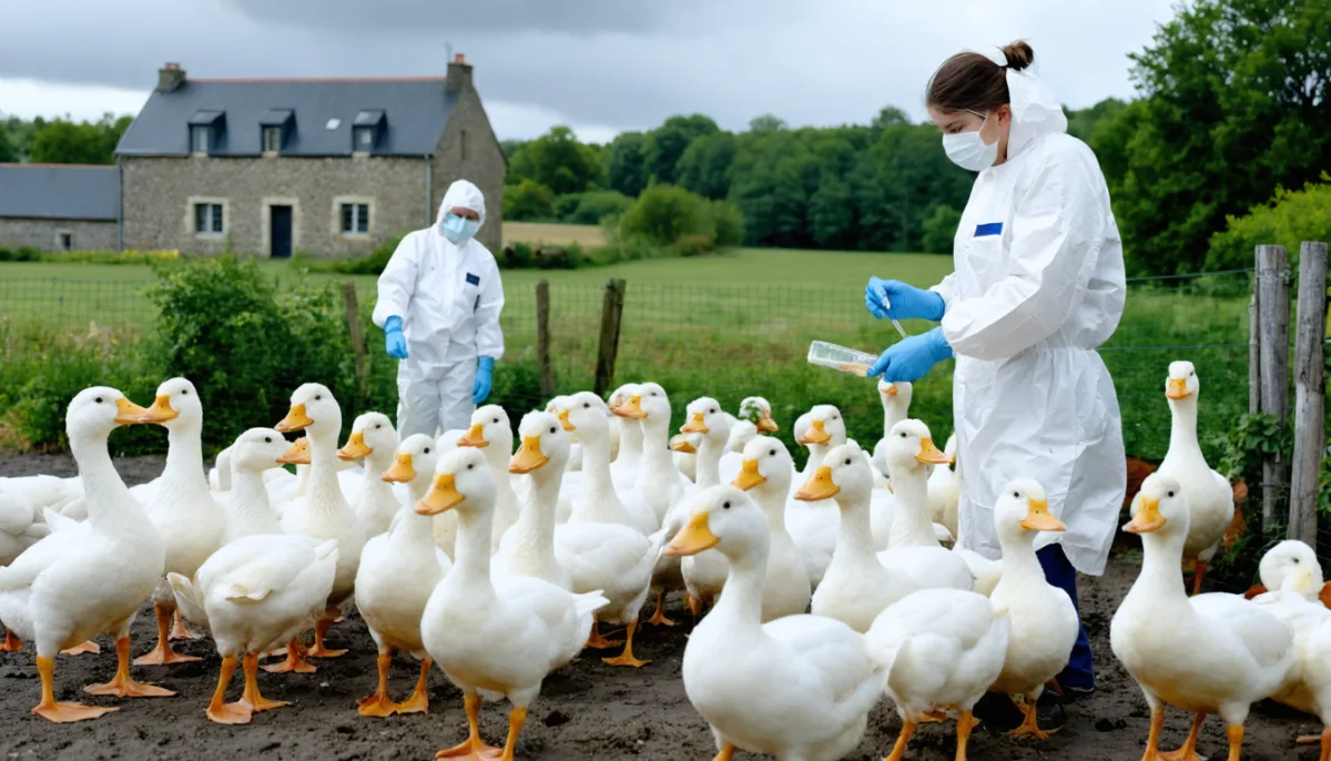 découvrez les informations essentielles sur la détection d’un foyer de grippe aviaire dans un élevage de canards en bretagne, mesures de prévention et impact pour la région.