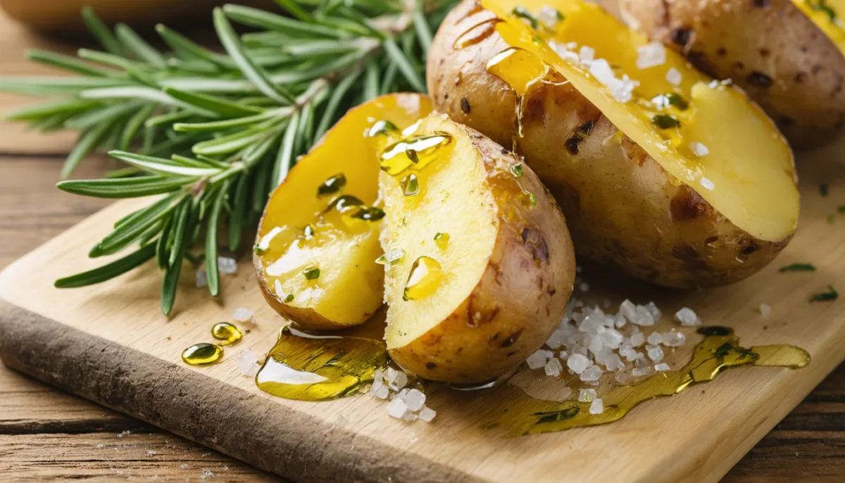 découvrez le secret infaillible pour réussir des pommes de terre au four parfaitement croustillantes à chaque fois. astuces simples et résultats gourmands garantis !