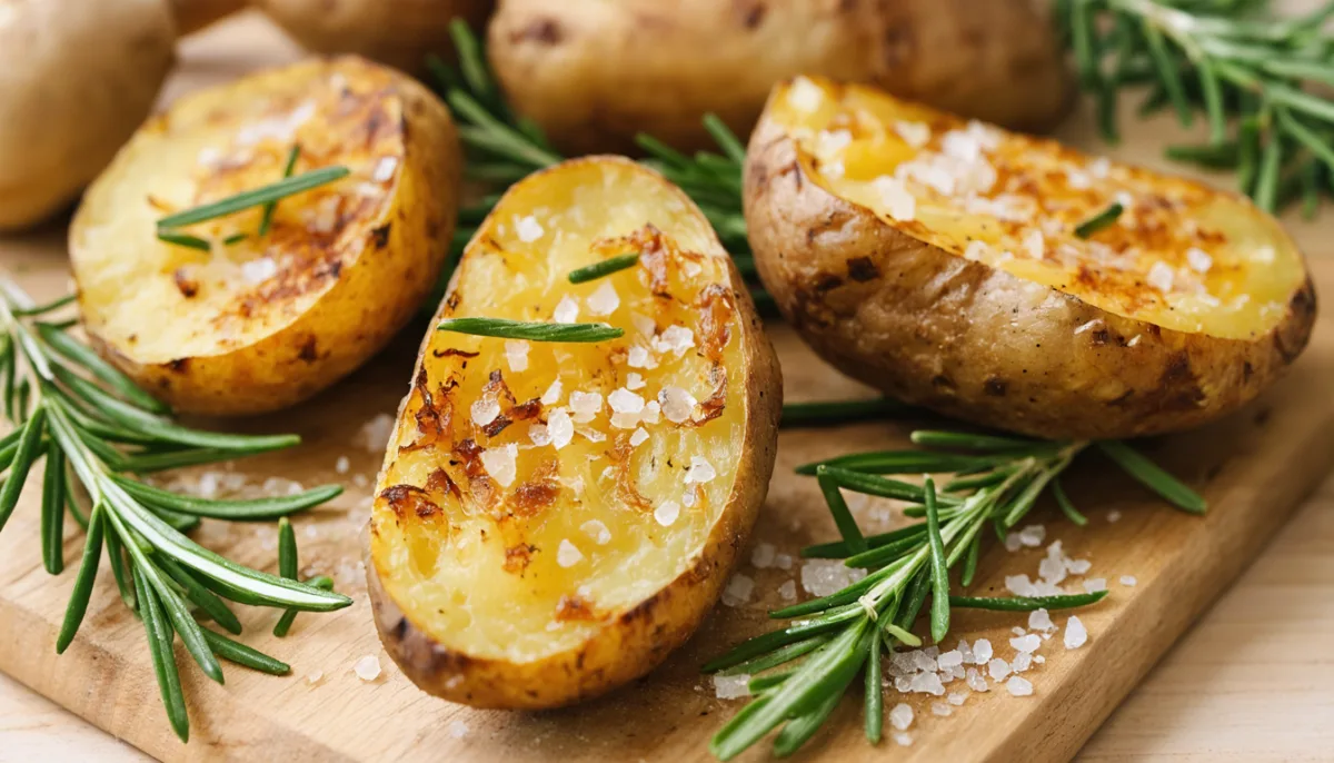 découvrez le secret infaillible pour des pommes de terre au four avec une croûte irrésistiblement croustillante à chaque cuisson. astuces simples et résultats délicieux garantis !