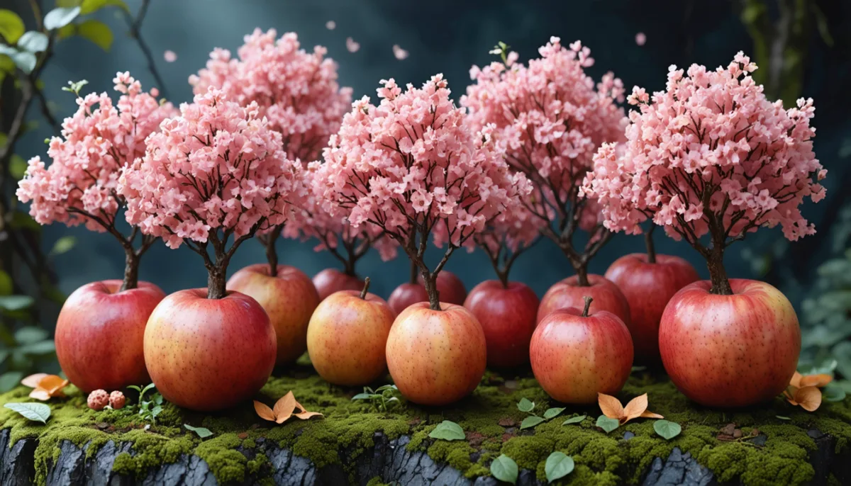découvrez comment transformer les noyaux de ce fruit festif en une mini forêt rose en seulement un mois après le dessert, pour une décoration naturelle et originale.