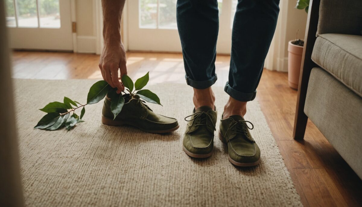 "Feuille de laurier dans vos chaussures : cette astuce méconnue change tout"