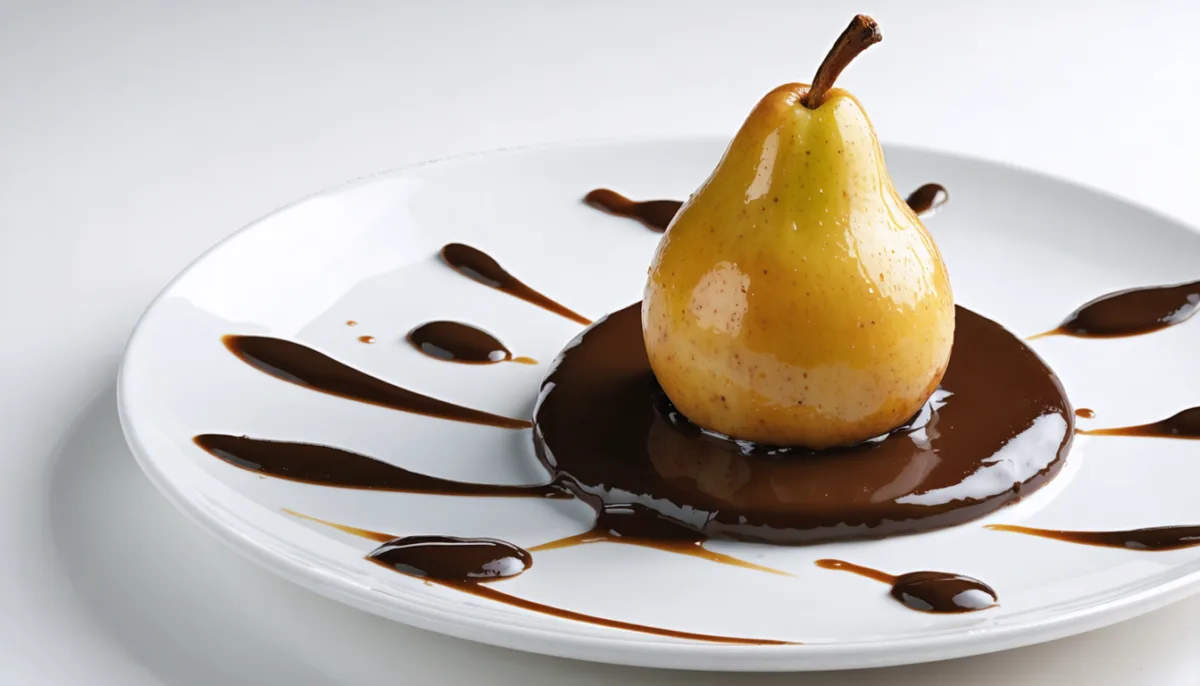 découvrez un dessert poire-chocolat délicieux et fondant, parfait pour satisfaire toutes vos envies gourmandes. une douceur irrésistible qui ravira vos papilles !