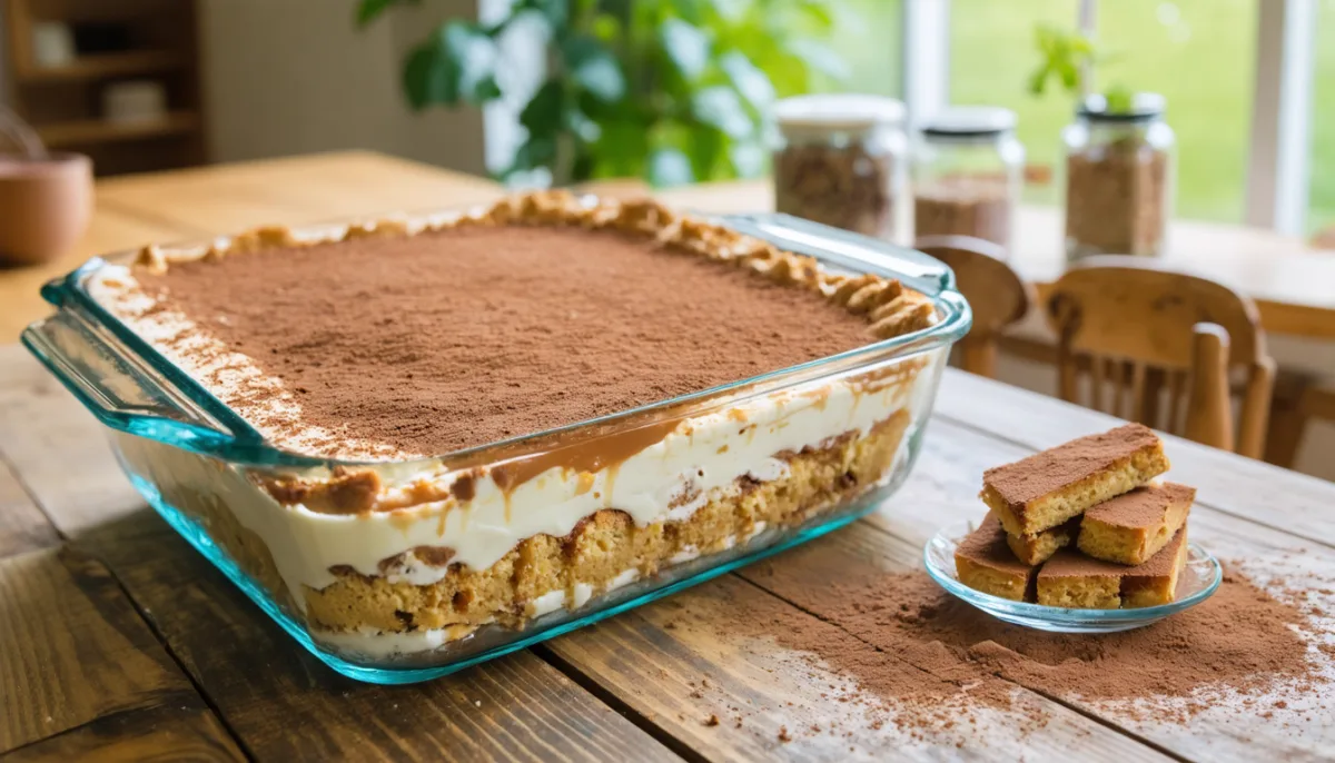 découvrez comment remplacer le mascarpone par un ingrédient surprenant pour réaliser un tiramisu maison délicieux et presque deux fois moins calorique.