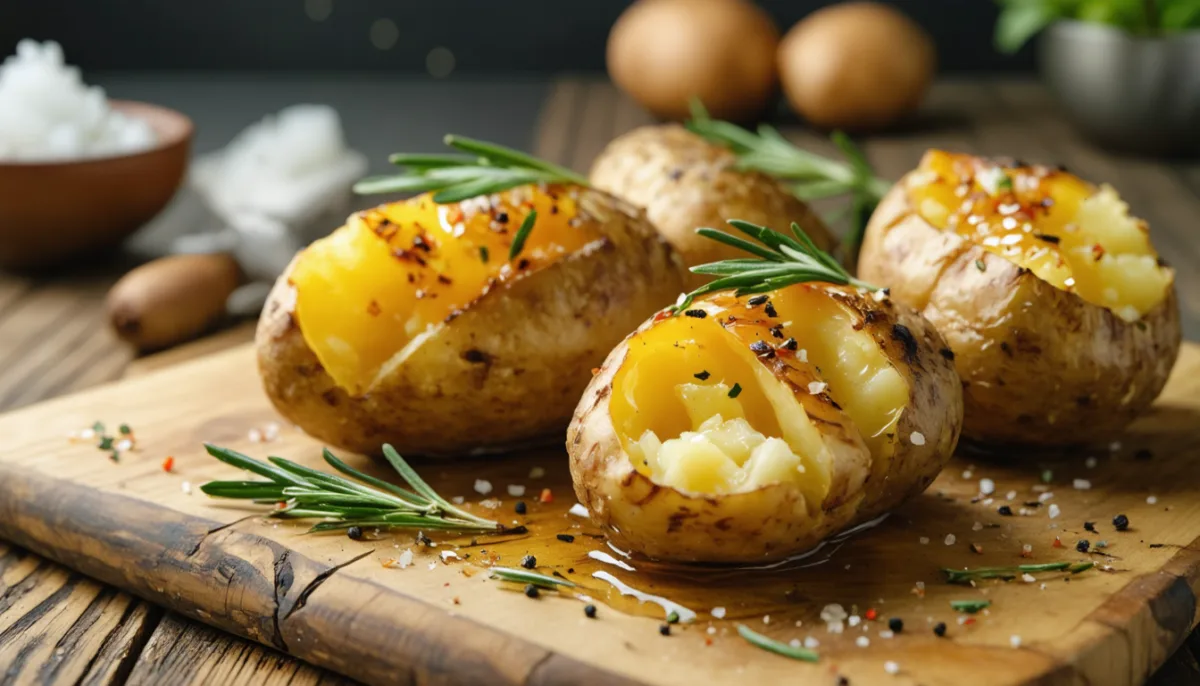 découvrez le secret simple pour des pommes de terre au four ultra croustillantes à chaque fois. une recette facile pour un résultat parfait et savoureux à chaque fournée.
