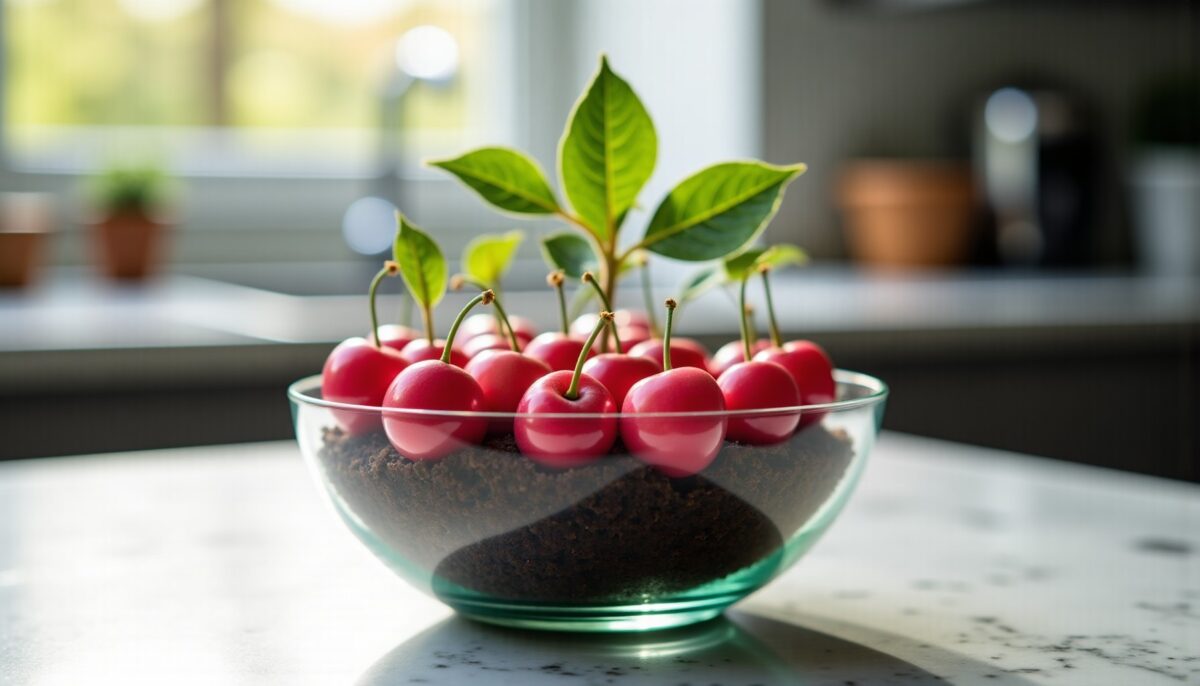 Ce fruit festif : transformez ses noyaux en mini forêt rose en 30 jours seulement !